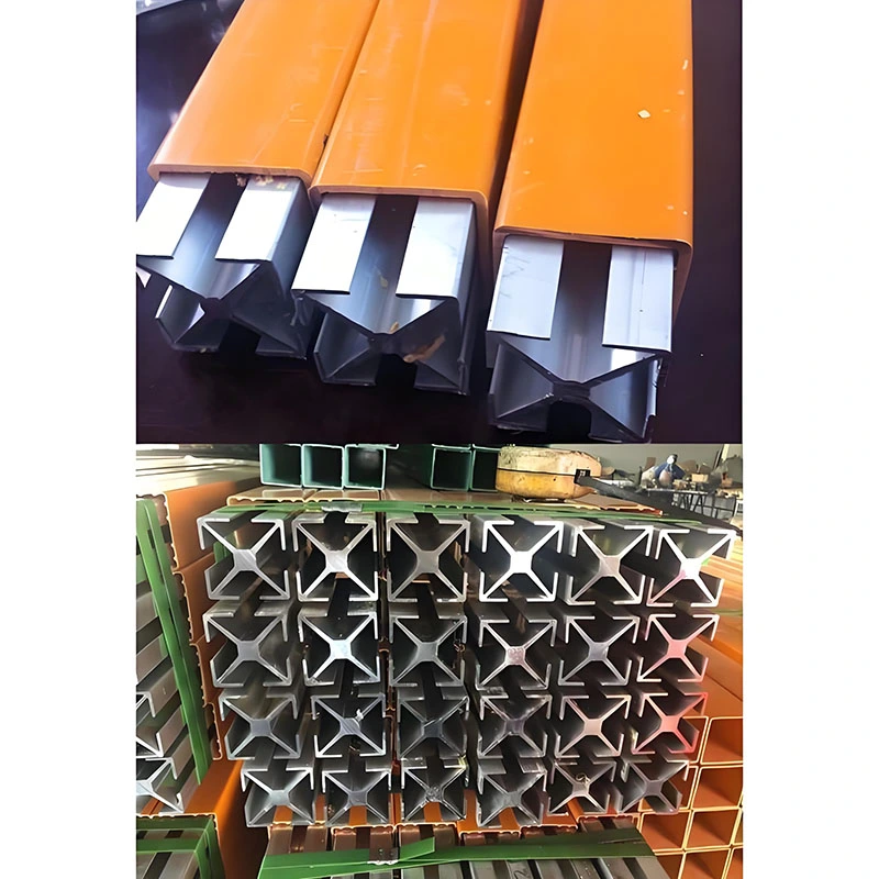 Riel de barra conductora de aleación de aluminio 6063